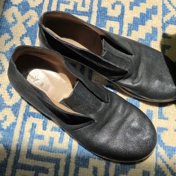 Marsèll black laceless slip-on loafers size 40 - Picture 1 of 4